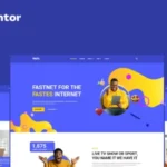 Fastnet – Broadband & Internet Elementor Pro Full Site Template