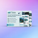 Tourm Travel and Tour Booking Theme