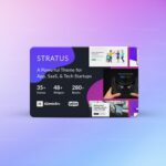 App, SaaS & Software Startup Tech Theme - Stratus