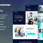 Cleany – Cleaning Service Company Elementor Template