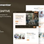 Cognitive – Psychology & Counseling Elementor Template