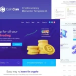 CoinClan – Cryptocurrency Elementor Template