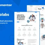 Colabs – Research & Laboratory Elementor Template