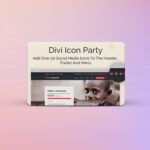 Divi Icon Party