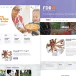 FDR – Fundraising Elementor Template