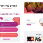 Festival Events – Elementor Template