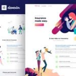 FinCorp – Insurance & Marketing Elementor Template