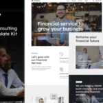 Financy – Finance & Consulting Elementor Template