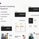 Finanvo | Finance & Investment Consulting Elementor Template
