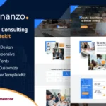 Finanzo | Finance Consulting Elementor Template