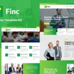 Finc – Business & Financial Elementor Template