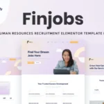 Finjobs – Human Resource Elementor Template