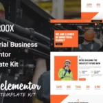 Firoox – Industrial Business Elementor Template