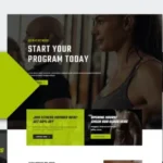 Fitx – Fitness & Gym Elementor Template