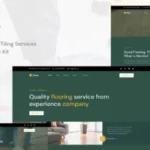 Flore – Flooring & Tiling Services Elementor Template