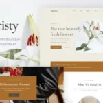 Floristy – Florist & Flower Boutique Elementor Template