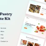 Floury | Cake & Pastry Elementor Template