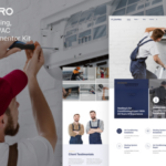 FlowPro – Air Conditioning Heating & HVAC Services Elementor Template
