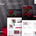 Flowtrist – Flower Boutique & Florist Elementor Template