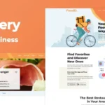FoodDelivery – Local Business Elementor Template