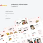 FoodSense | Food Delivery Elementor Template