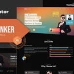 Freethinker – Freelancer & Portfolio Elementor Template