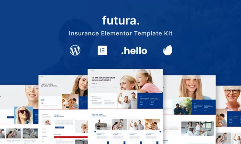 Futura – Insurance Elementor Template Futura – Insurance Elementor Template - Imagen 1