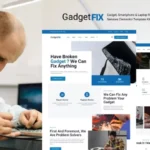 GadgetFIX – Gadget, Smartphone & Laptop Repair Services Template