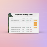 WP Travel Engine – Trip Fixed Starting Dates