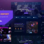 GGWEPE – Esports & Gaming Elementor Template