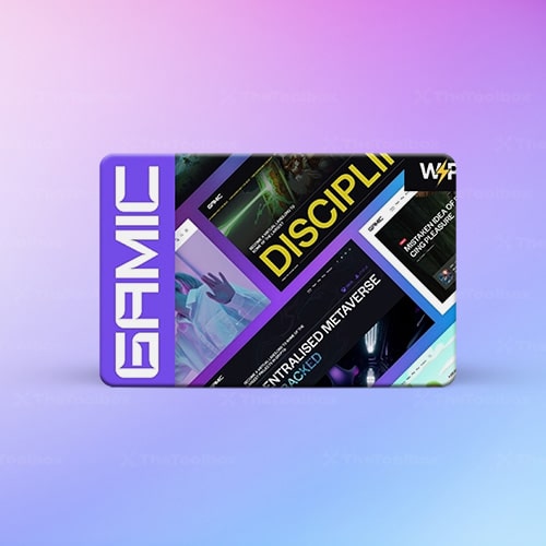 Gamic – Metaverse Game & Crypto Gaming WordPress Theme-min Gamic – Metaverse Game & Crypto Gaming WordPress Theme - Imagen 1
