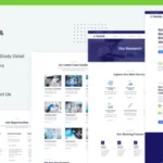 Geolab | Clinical Laboratory & Science Research Elementor Template