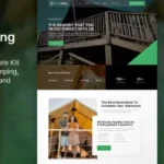 Glamping – Luxury Camping & Campground Elementor Template