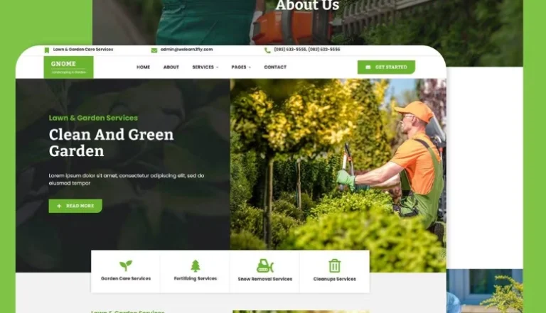 Gnome – Lawn & Garden Care Services Elementor Template Gnome – Lawn & Garden Care Services Elementor Template - Imagen 1