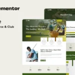 Golfee – Golf Course & Club Elementor Template