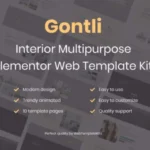 Gontli – Interior Multipurpose Template