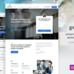 Growthy – Growth Hacking & Marketing Agency Elementor Template