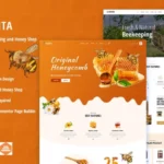 Hanta – Beekeeping & Honey Shop Elementor Template