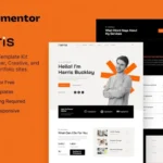 Harris – Creative & Personal Portfolio Elementor Template