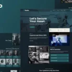 Hasto – Cyber Tech Security Service Elementor Template