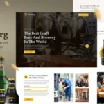 Heisberg – Craft Beer & Brewery Elementor Template