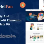 HelFan – Charity and Nonprofit Elementor Template
