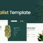 Herbalist – Medical Marijuana Store Elementor Template