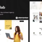 Hirelab – Human Resource & Recruitment Agency Elementor Template