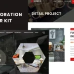 Homco – Home Interior Design Services Elementor Template