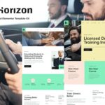 Horizon – Driving School Elementor Template Kit
