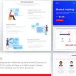 HostSavvy – Web Hosting Elementor Template