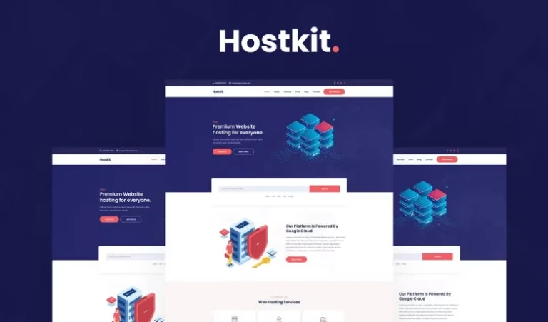 Hostkit – Hosting Services Elementor Template Hostkit – Hosting Services Elementor Template - Imagen 1