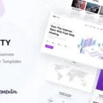 Hosty – Hosting Services Elementor Template