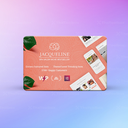 Jacqueline | Spa & Massage Salon Beauty Theme Jacqueline | Spa & Massage Salon Beauty Theme - Imagen 1